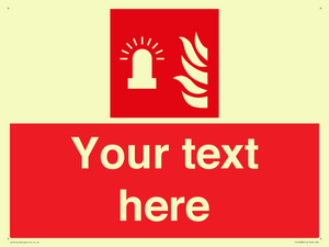 Custom Fire: Fire alarm flashing light